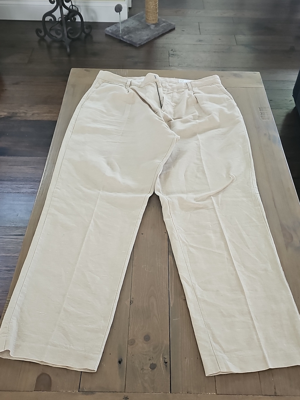 GAP Men's Light Cream Chinos